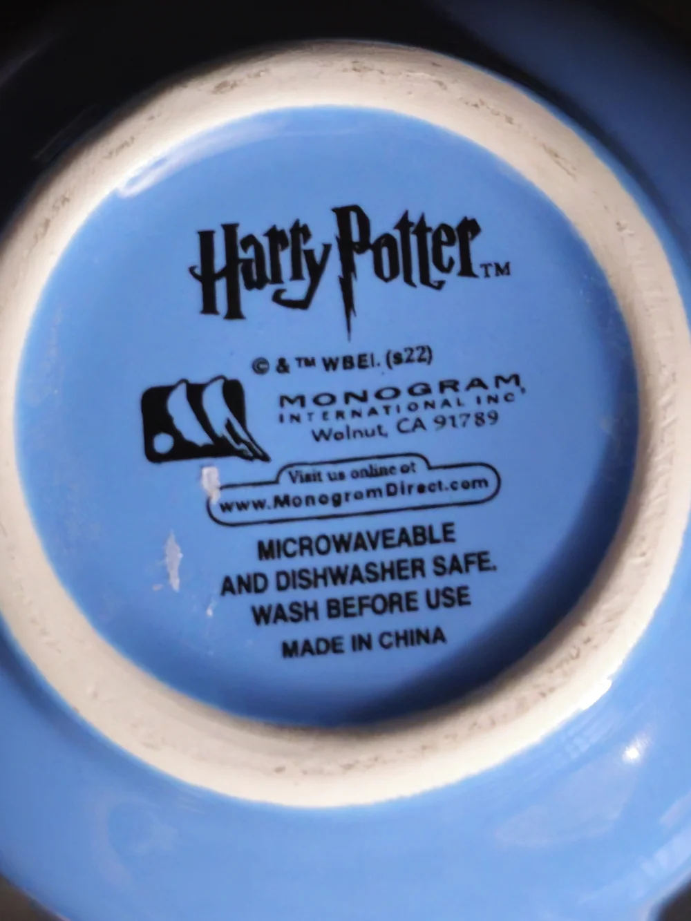 *Harry Potter Ravenclaw Crest Ceramic Mug*